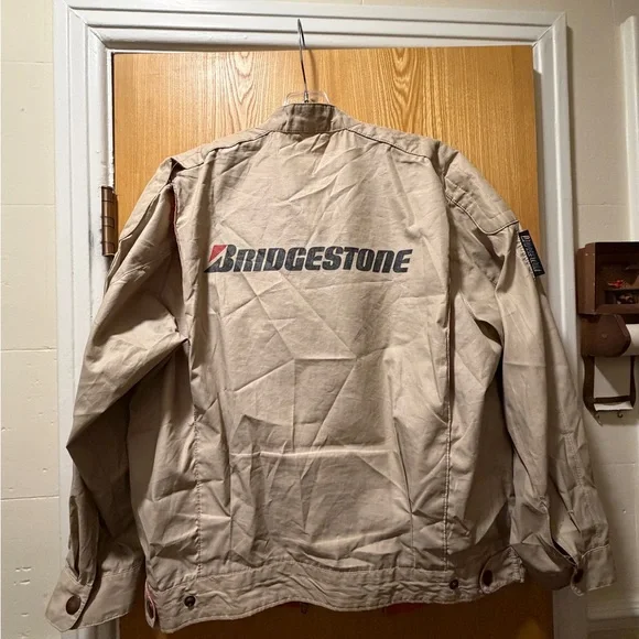 Bridgestone Work Beige Jacket Racing - Picture 2 of 8